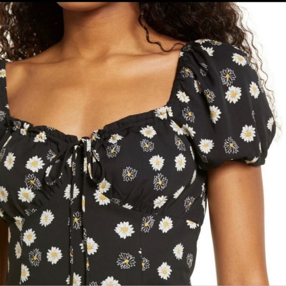 Nordstrom BP Daisy Flower Dress size Small - Picture 4 of 6